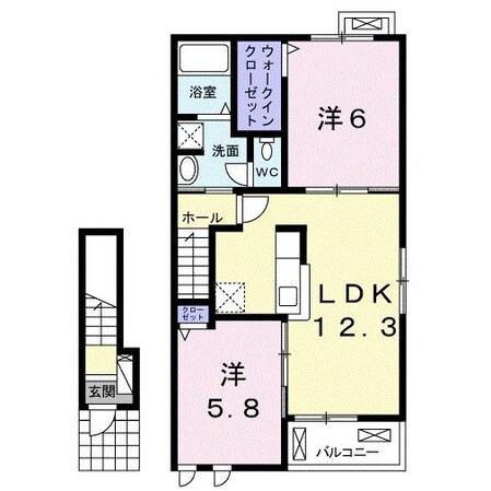 CASA 3の物件間取画像